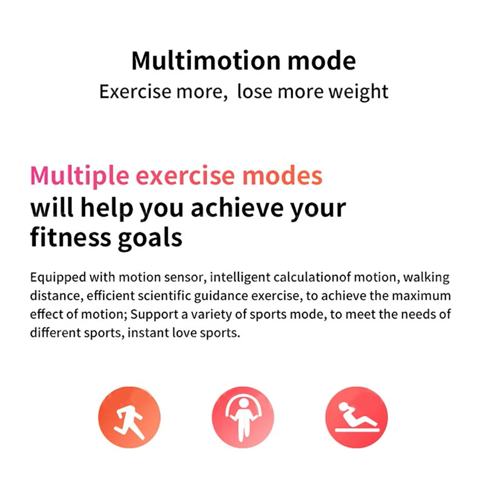 M6 Fitness Smartwatch – Waterproof Health Tracker for Men & Women