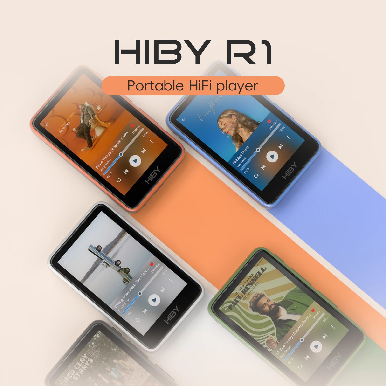 HiBy R1 HiFi Audio Music Player with Bluetooth & DAC