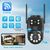 BELIA 4K 8MP WiFi PTZ Security Camera with Dual Lens & AI Human Detection
