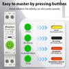 Tuya Smart WiFi Circuit Breaker with Leakage Protection