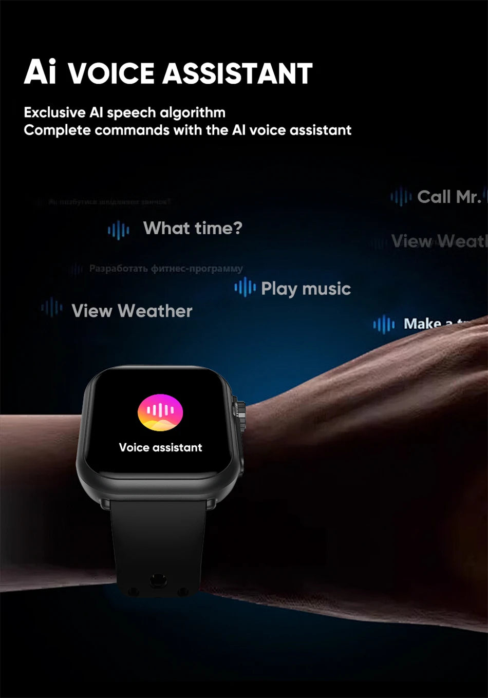 Watch Ultra 2 SE – AMOLED Smartwatch with GPS, Bluetooth Call & 1000mAh Battery