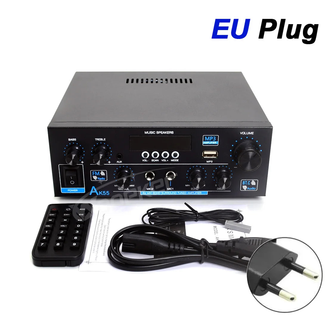 Woopker AK Series Bluetooth Digital Amplifier (AK35/45/45 Pro/55)