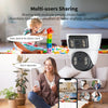 Xiaovv 4MP WiFi PTZ Security Camera – Dual Lens