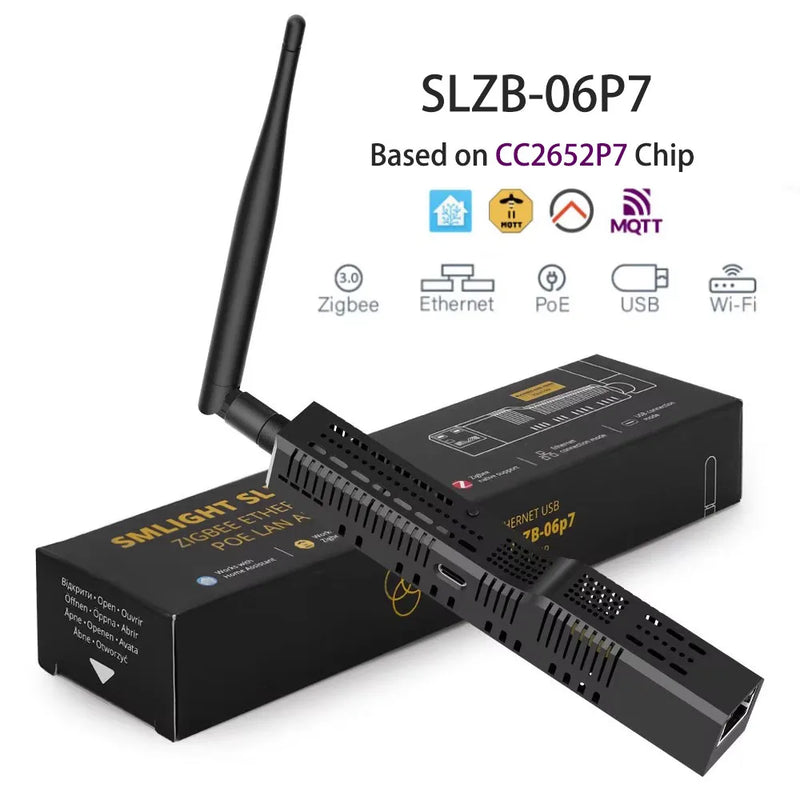 SMLIGHT SLZB-06/M/P7 – Zigbee 3.0 Gateway with Ethernet, USB, WiFi & PoE