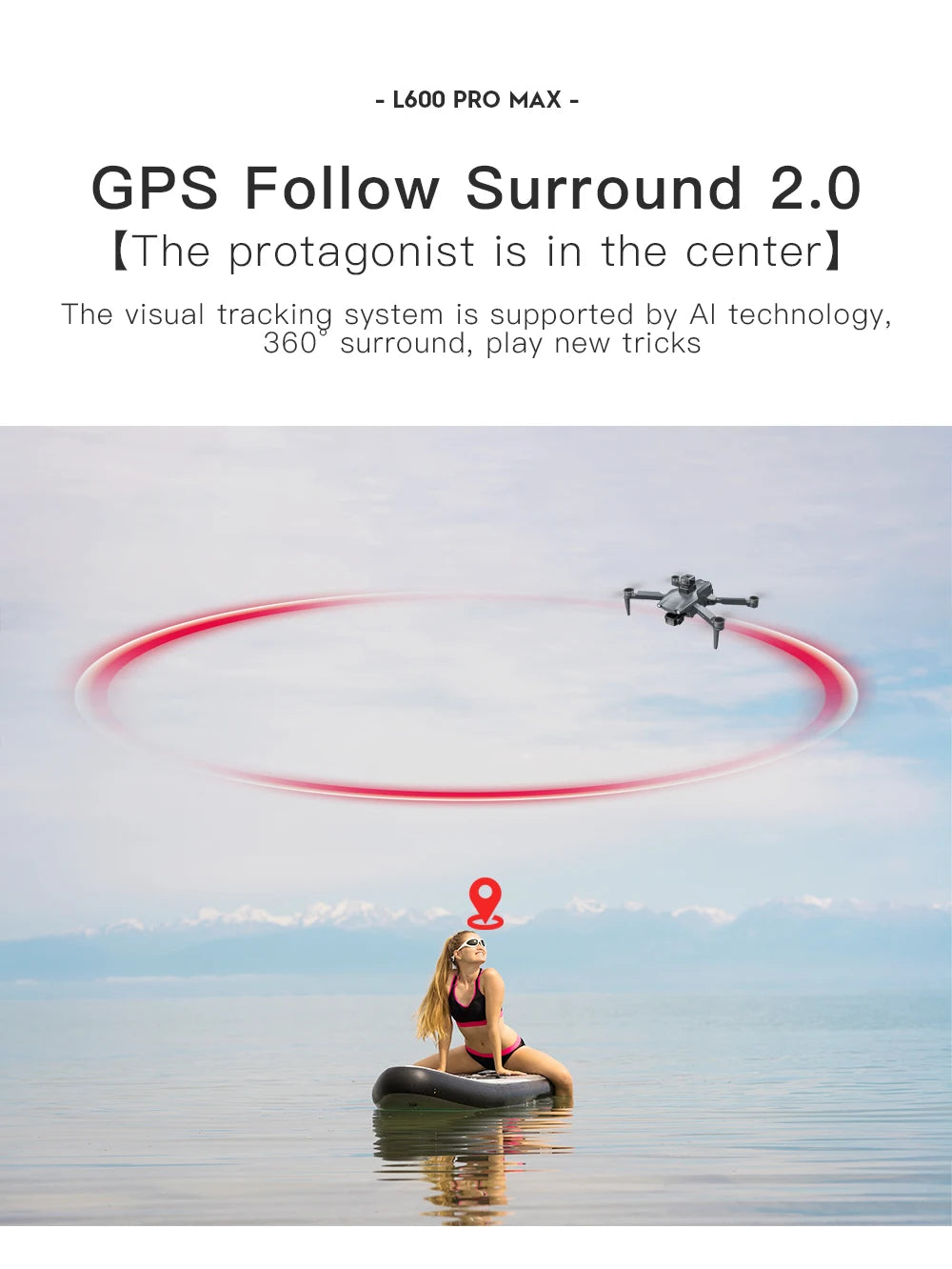 L600 PRO MAX 4K GPS Drone – Dual Camera, 3-Axis Gimbal & 360° Obstacle Avoidance