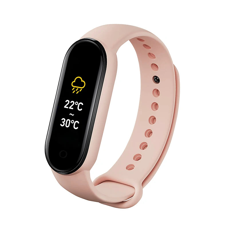 M6 Fitness Smartwatch – Waterproof Health Tracker for Men & Women