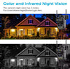 4K 8MP WiFi PTZ Security Camera with Dual Lens & AI Human Detection