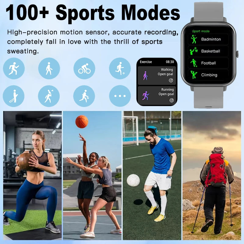Xiaomi 2025 Smart Watch with Bluetooth Call & Fitness Tracker