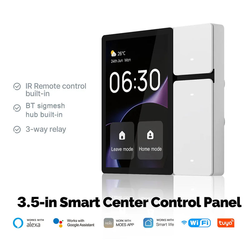 Tuya Smart Touch Screen IR Scene Controller