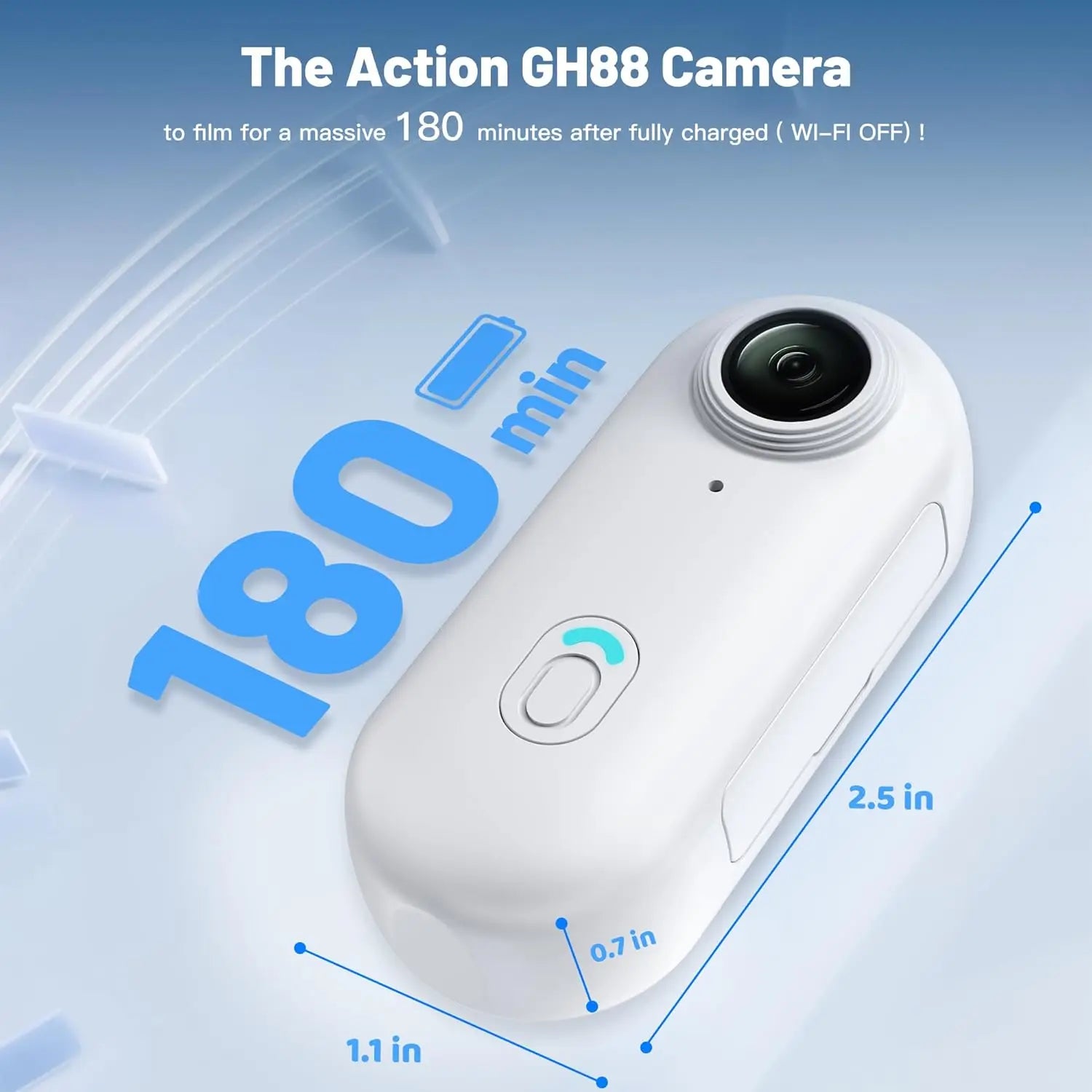 1080P 128GB Mini WiFi Camera