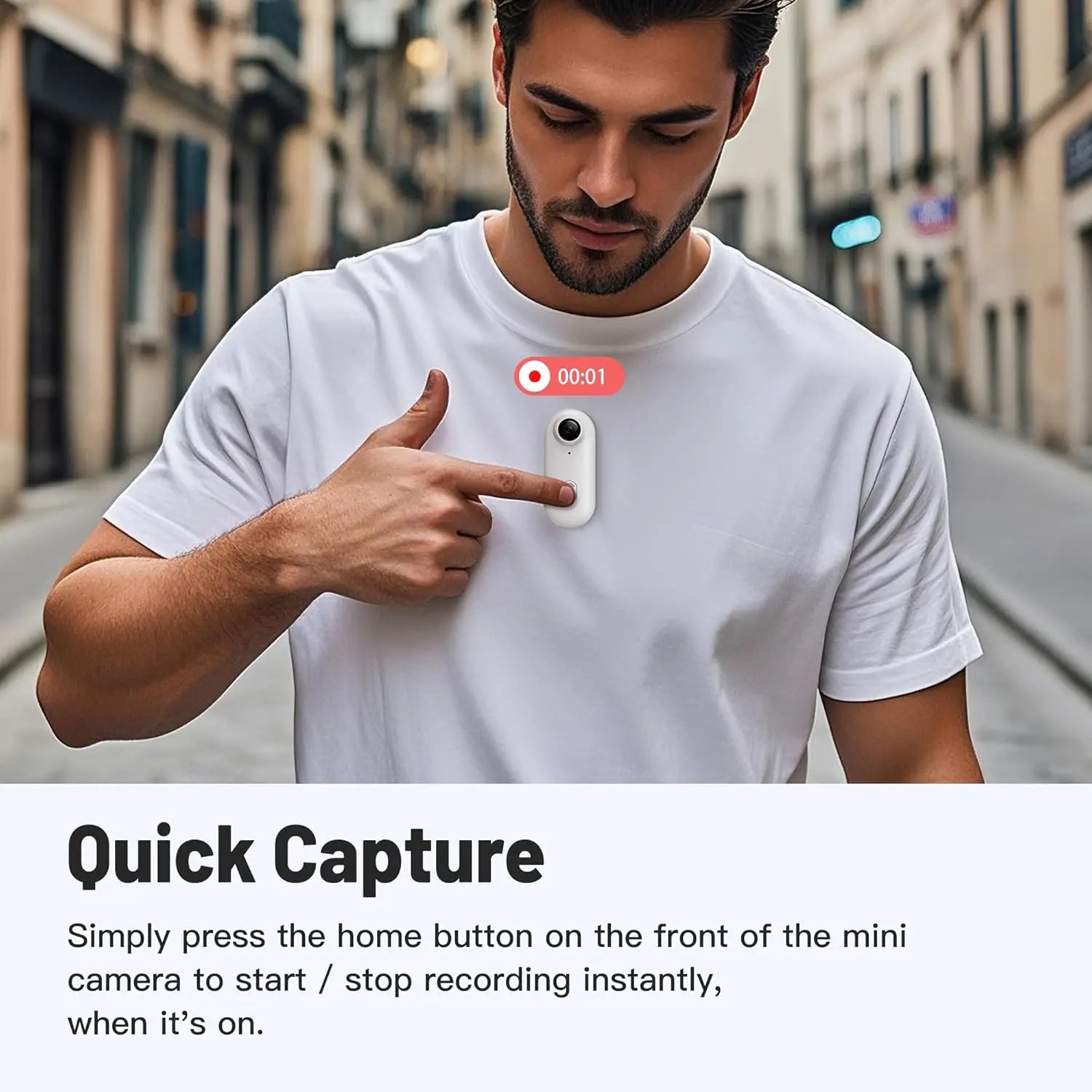 1080P 128GB Mini WiFi Camera