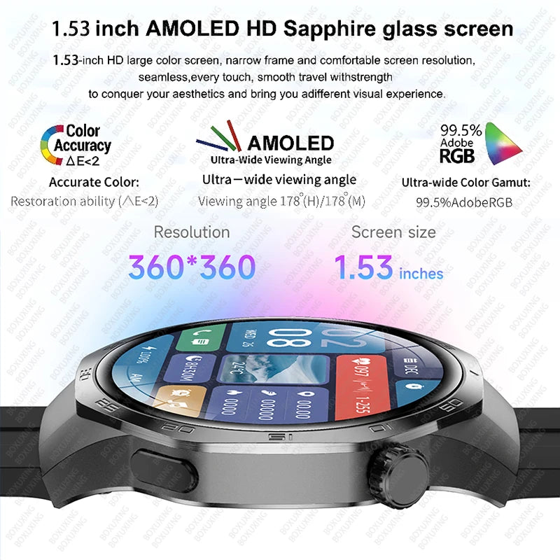 Huawei Watch GT5 Pro – AMOLED Smartwatch with GPS, NFC & Bluetooth Calling