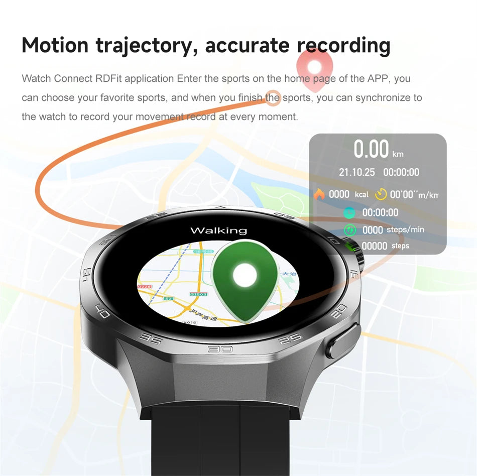 Huawei Watch GT5 Pro – AMOLED Smartwatch with GPS, NFC & Bluetooth Calling