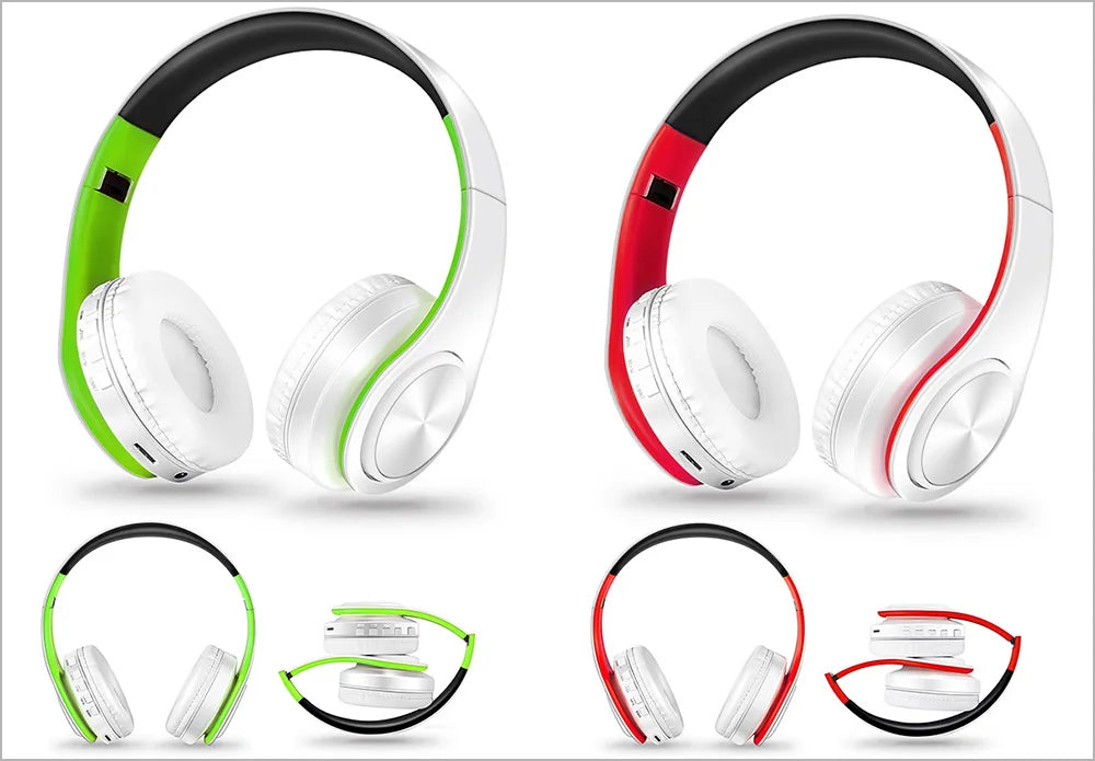 2025 Wireless Bluetooth Overhead Headphones