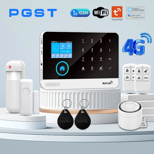 4G WiFi Smart Home Security Alarm System