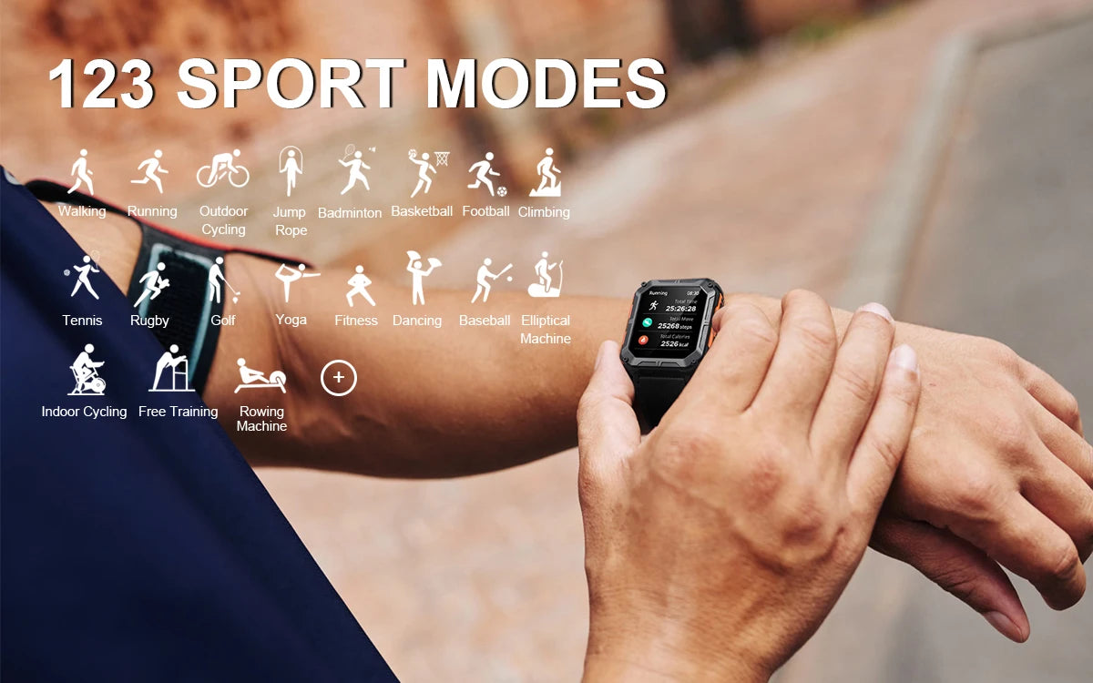 C20 Pro Smart Watch with Voice Assistant