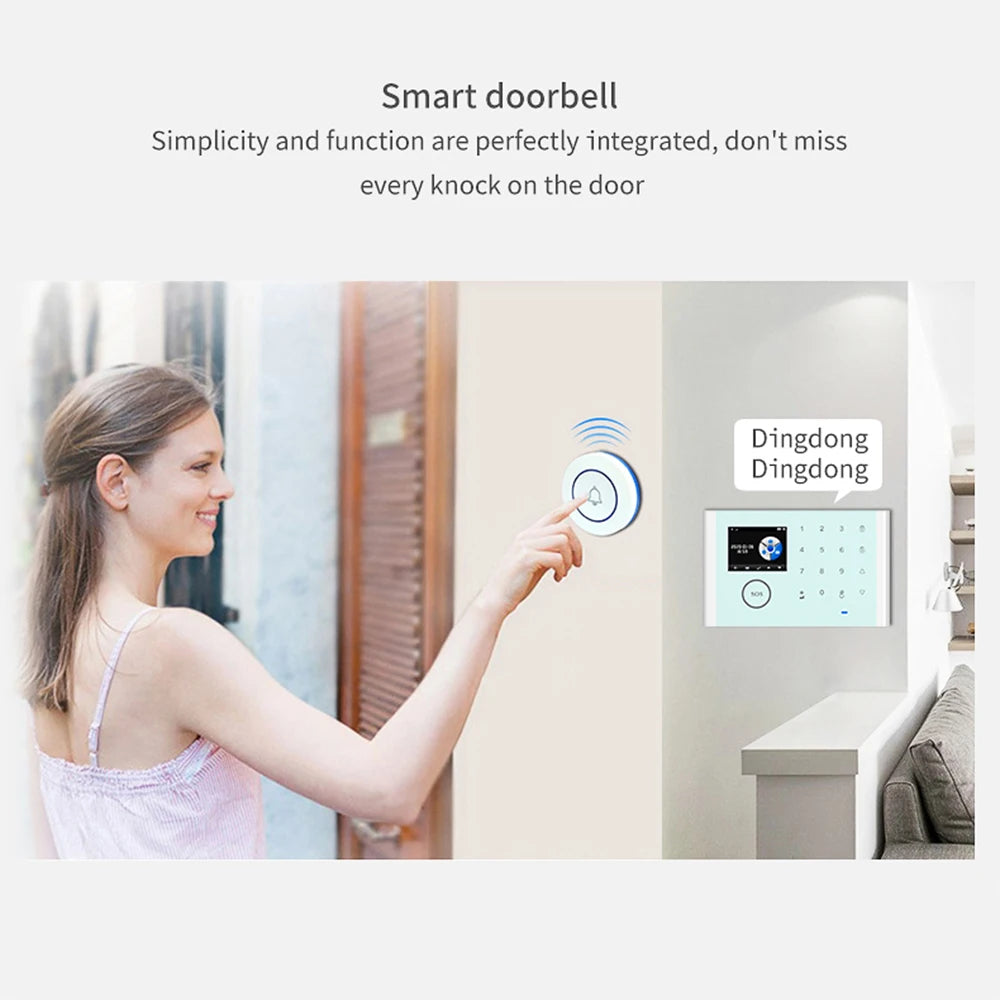 CS118 3-in-1 Smart Home Alarm System – Tuya App