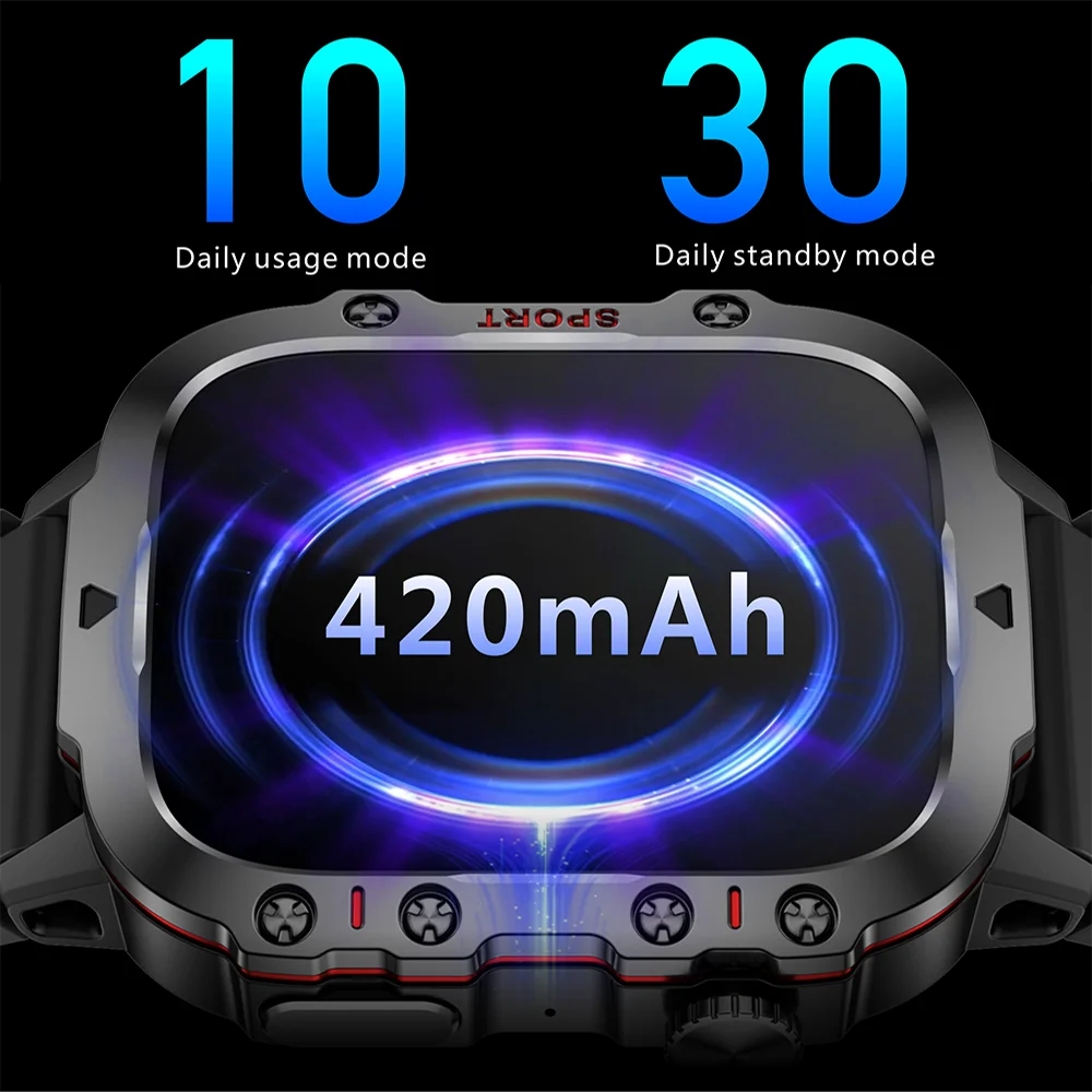 Original 2025 Smart Watch with Bluetooth Call & 3ATM Waterproof