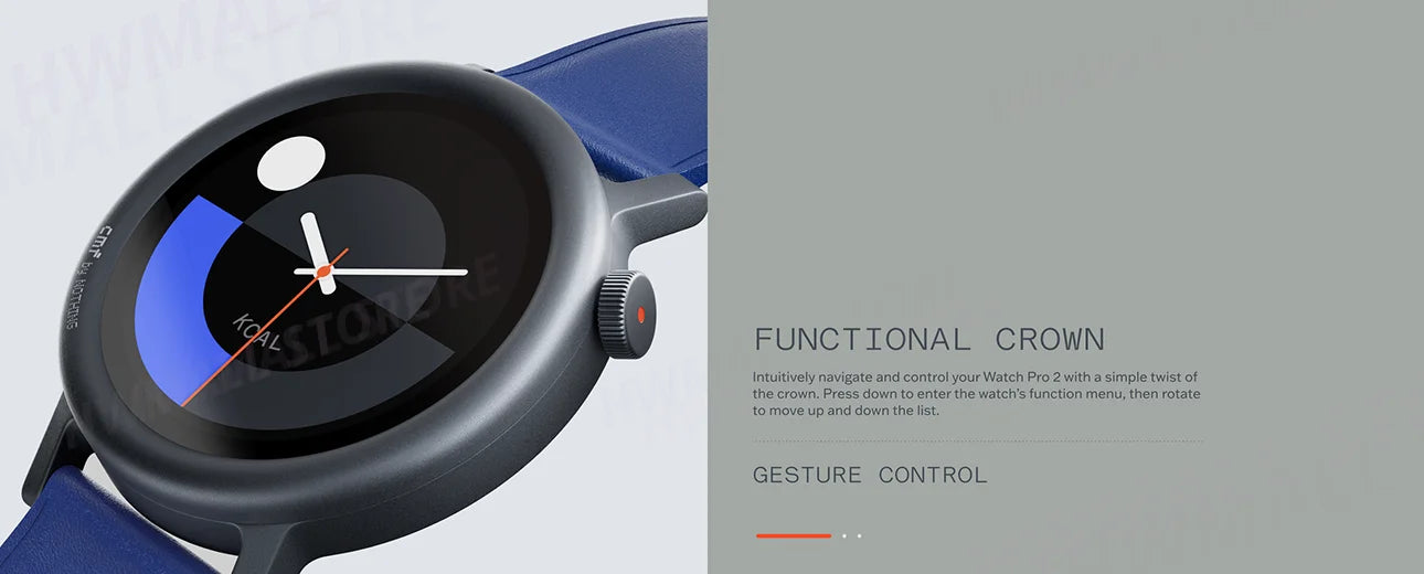 CMF Watch Pro 2 – 1.32" AMOLED Smartwatch with GPS & Bluetooth Calling