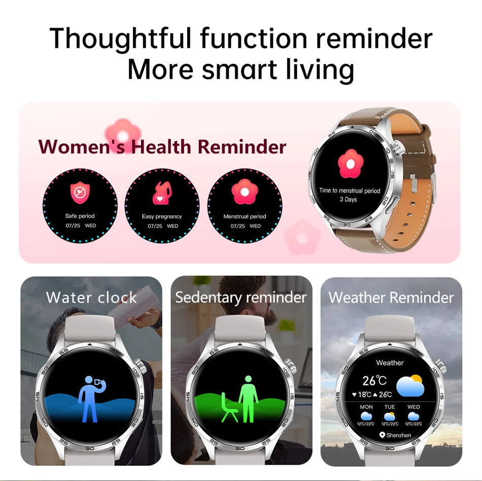 GT5 PRO Smartwatch – AMOLED Display, GPS, NFC & Bluetooth Calling