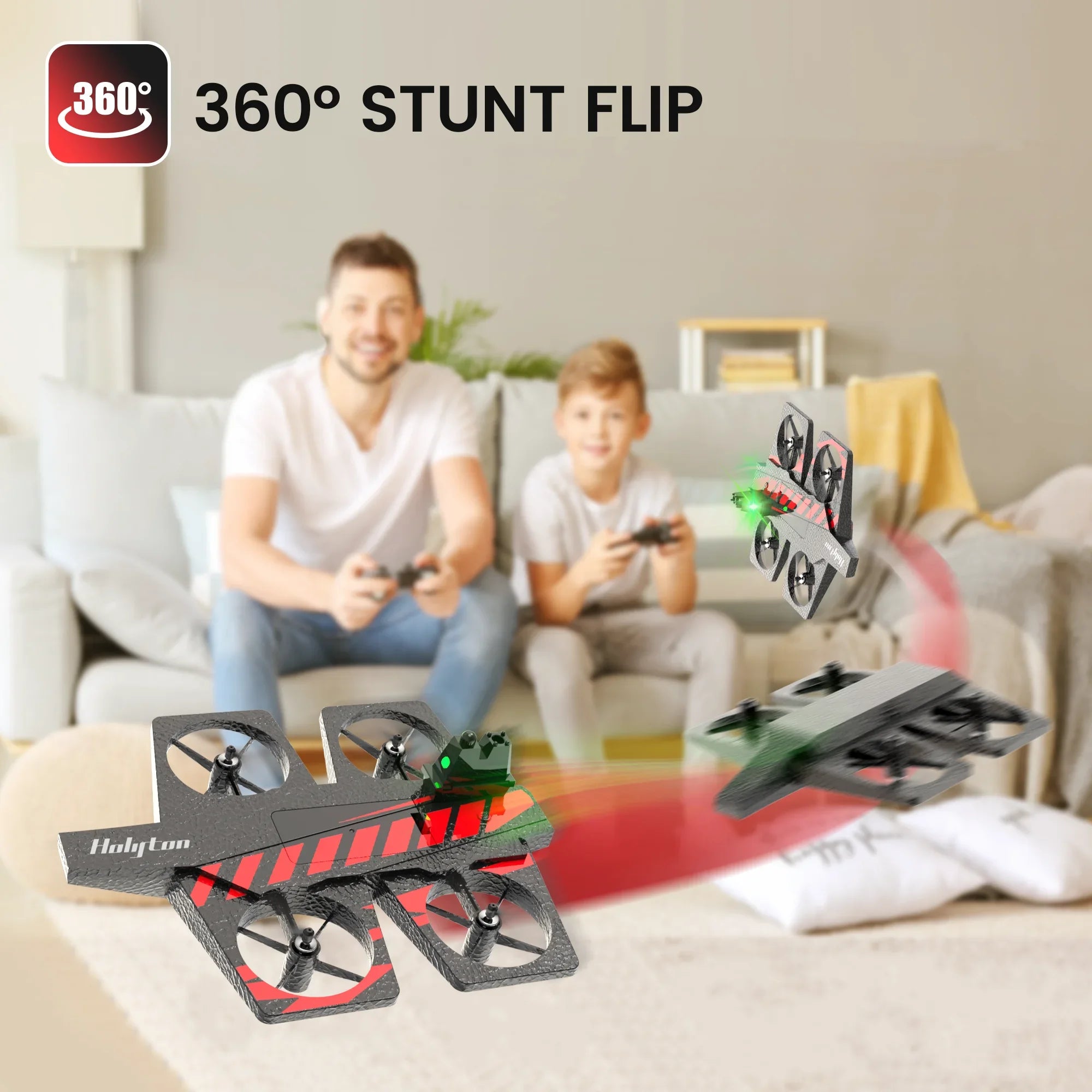 Holyton HT40 2-in-1 Land & Fly RC Drone