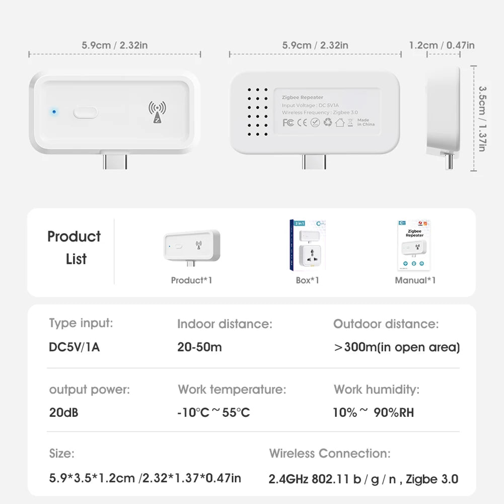 ZigBee Signal Repeater & Range Extender