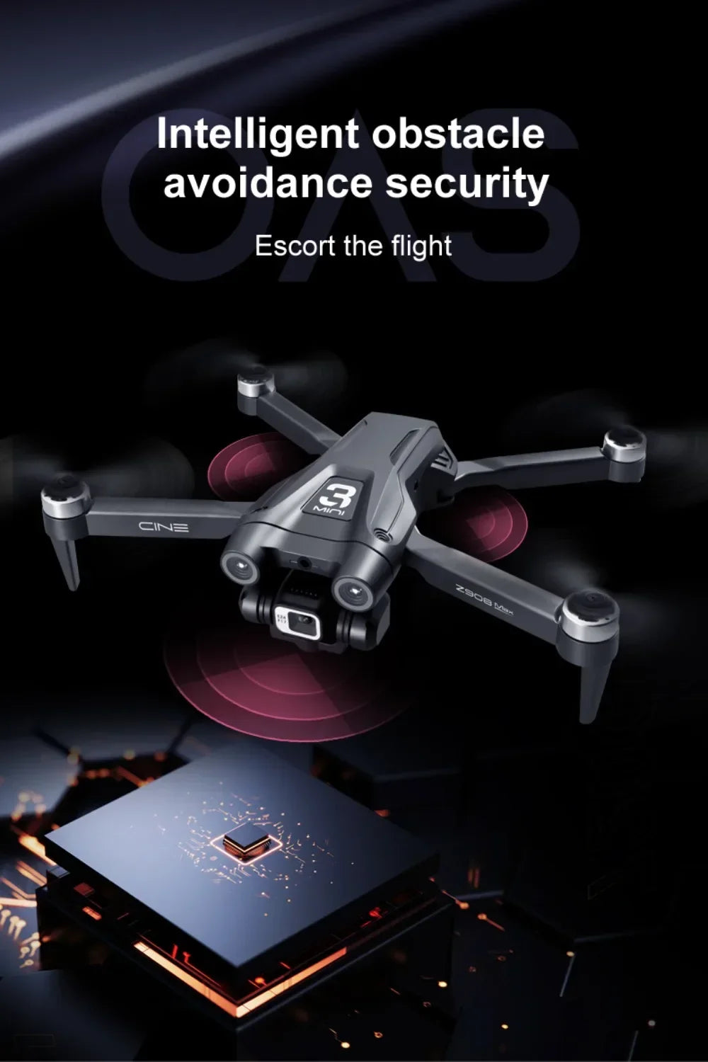 Xiaomi Mijia Z908 Pro/MAX 8K Drone with 3-Sided Obstacle Avoidance & 4K ESC Camera