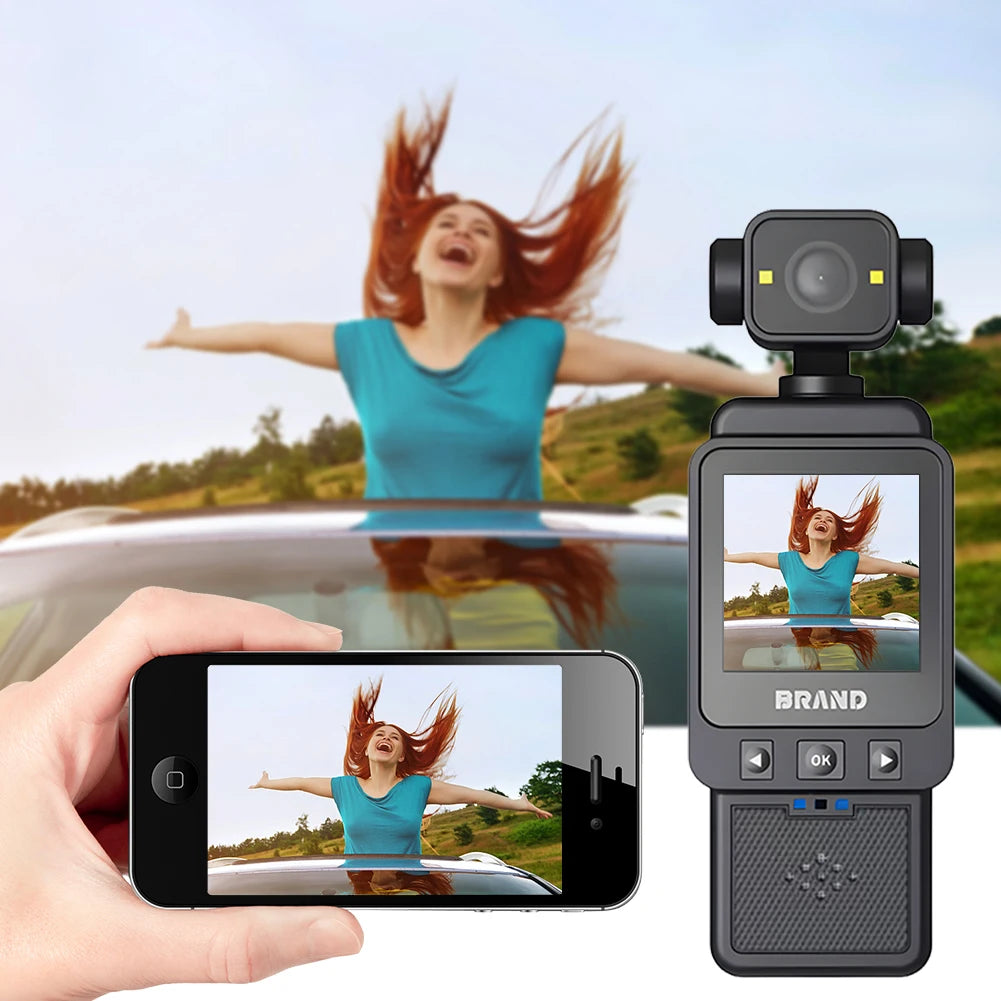 1080P Mini Rotating Action & Body Camera