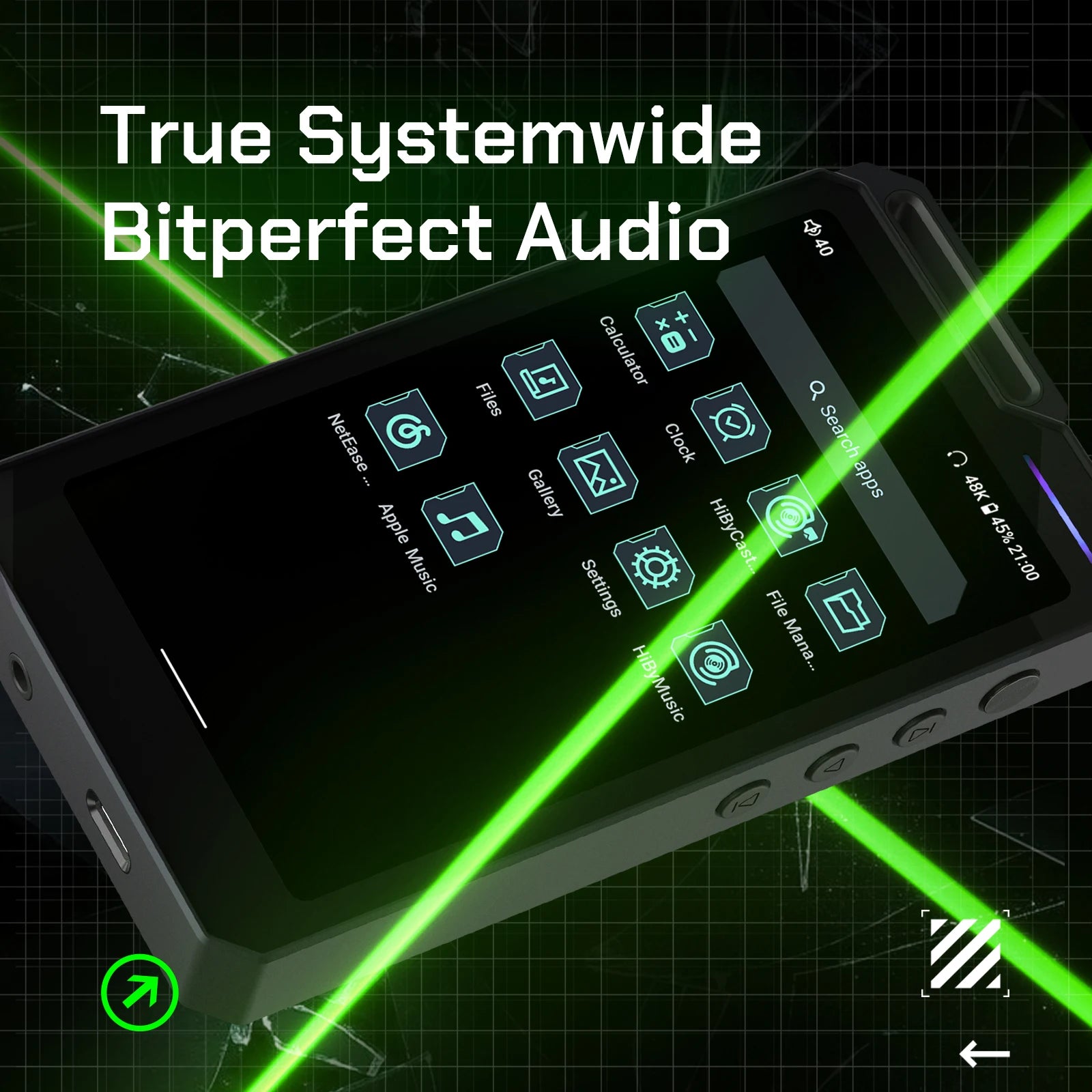 HiBy R4 Android 12 HiFi Music Player