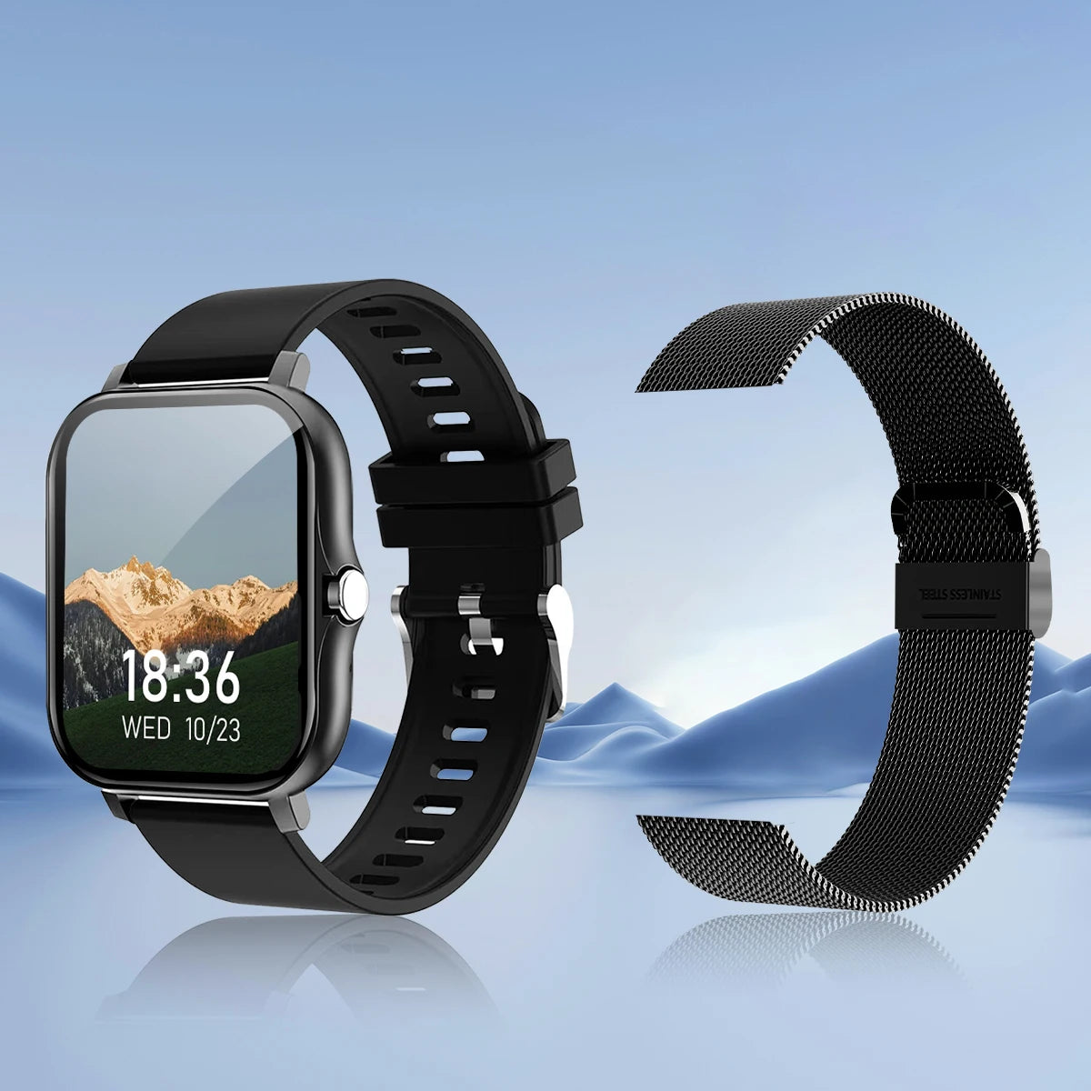 Smart Watch with Wireless Calling & Fitness Tracking