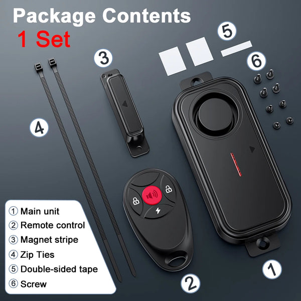 Elecpow Waterproof Door & Window Alarm Sensor