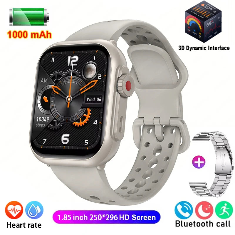 Watch Ultra 2 SE – AMOLED Smartwatch with GPS, Bluetooth Call & 1000mAh Battery