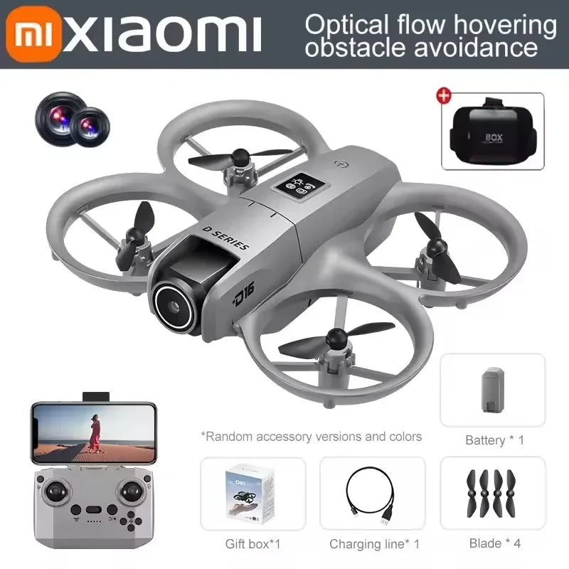 Xiaomi D16 Mini 8K Dual Camera GPS Drone with 180° Adjustable Lens & Obstacle Avoidance