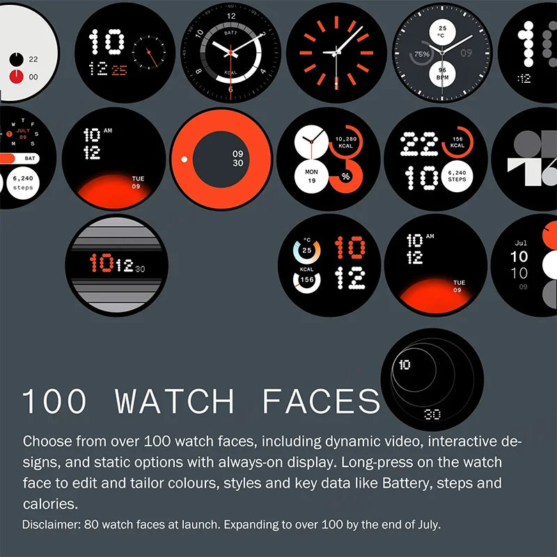 CMF Watch Pro 2 – 1.32" AMOLED Smartwatch with GPS & Bluetooth Calling
