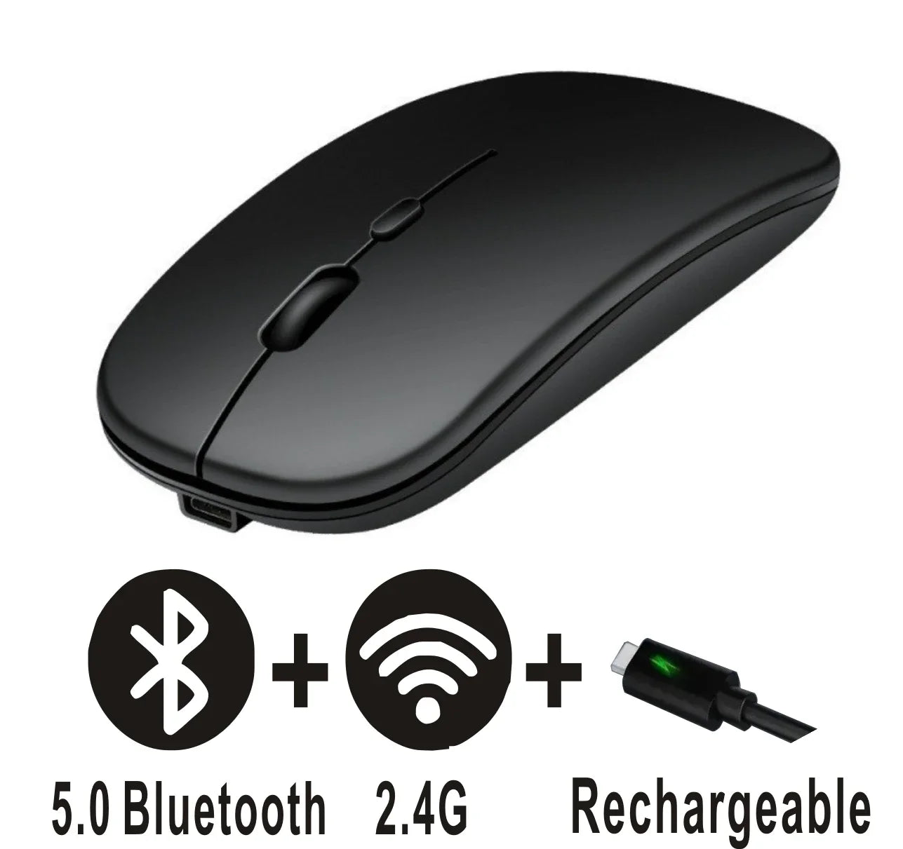 Rechargeable Bluetooth Wireless Gaming Mouse