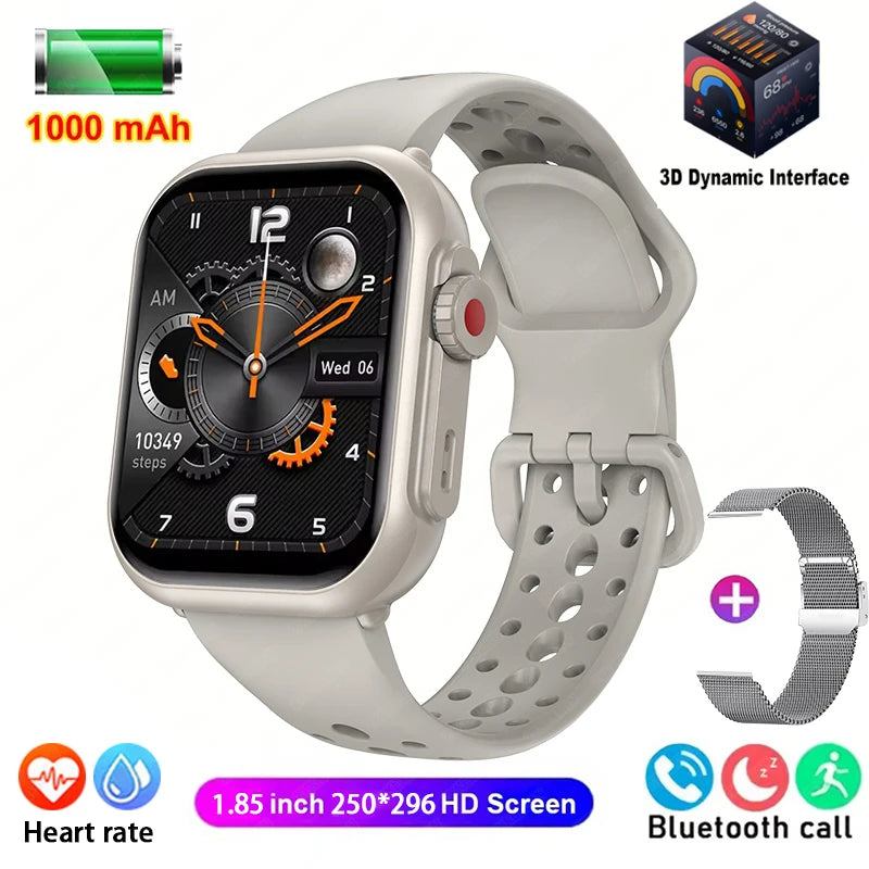 Watch Ultra 2 SE – AMOLED Smartwatch with GPS, Bluetooth Call & 1000mAh Battery