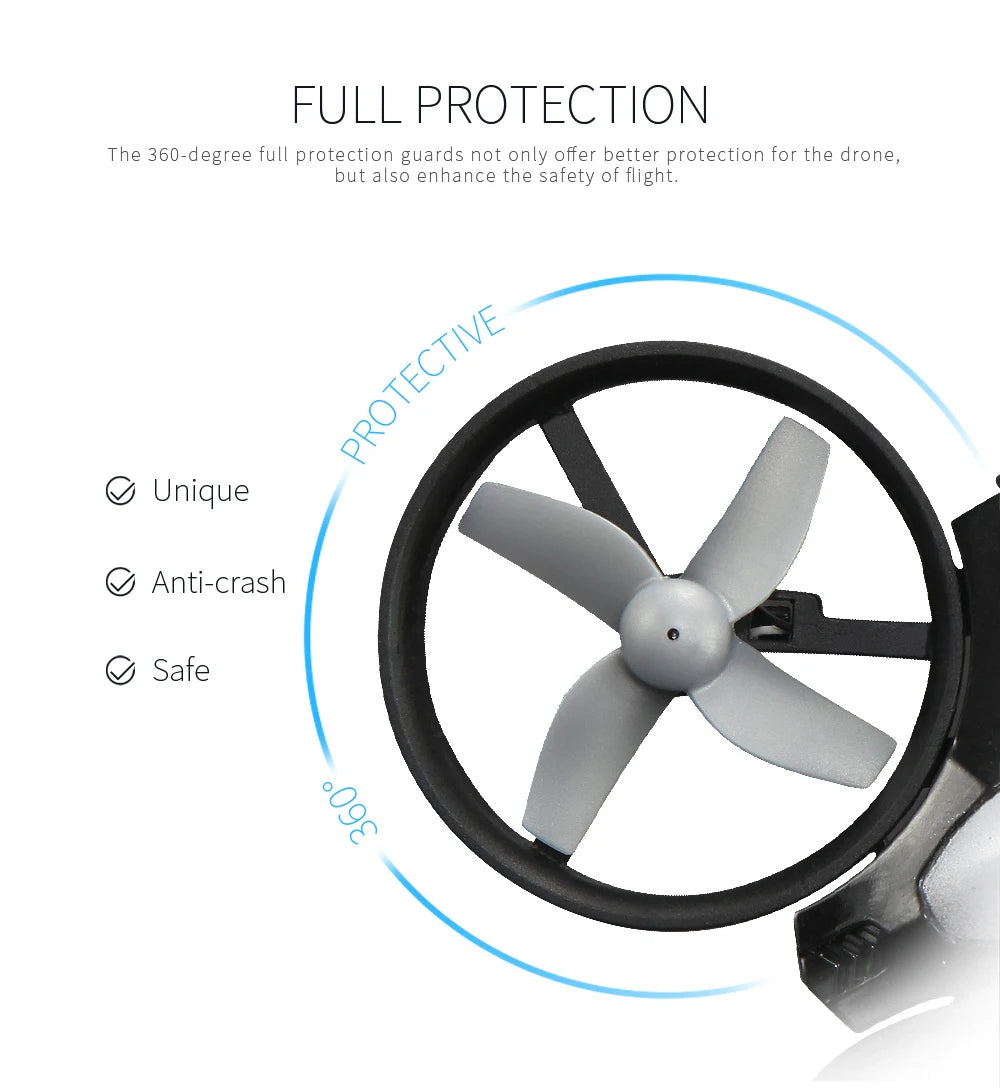 JJRC H36 Mini RC Drone with 6-Axis Gyro & 360° Flip Function
