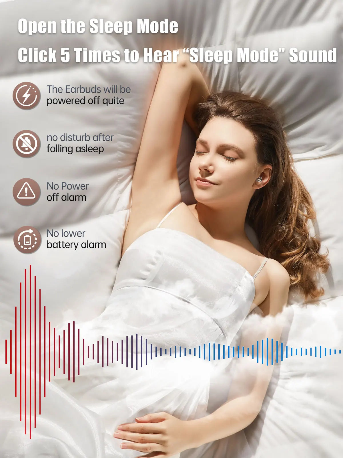 Mini Wireless Sleep Bluetooth Earbuds