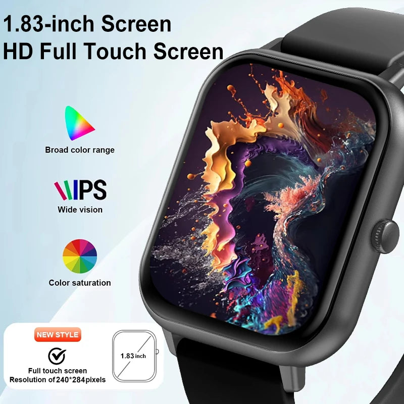 Xiaomi 2025 Smart Watch with Bluetooth Call & Fitness Tracker