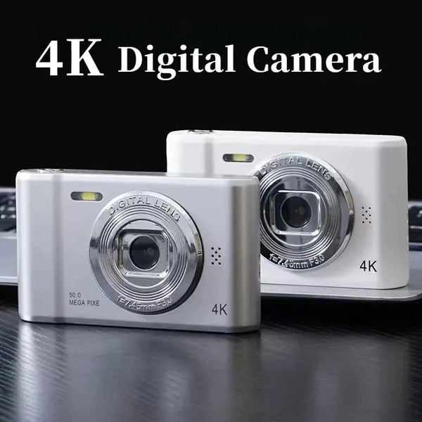 4K 50MP Travel Selfie Camera with Zoom