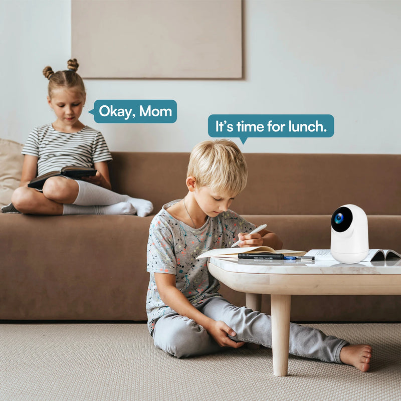 5MP WiFi Indoor Camera with AI Motion Detection & Baby Monitor