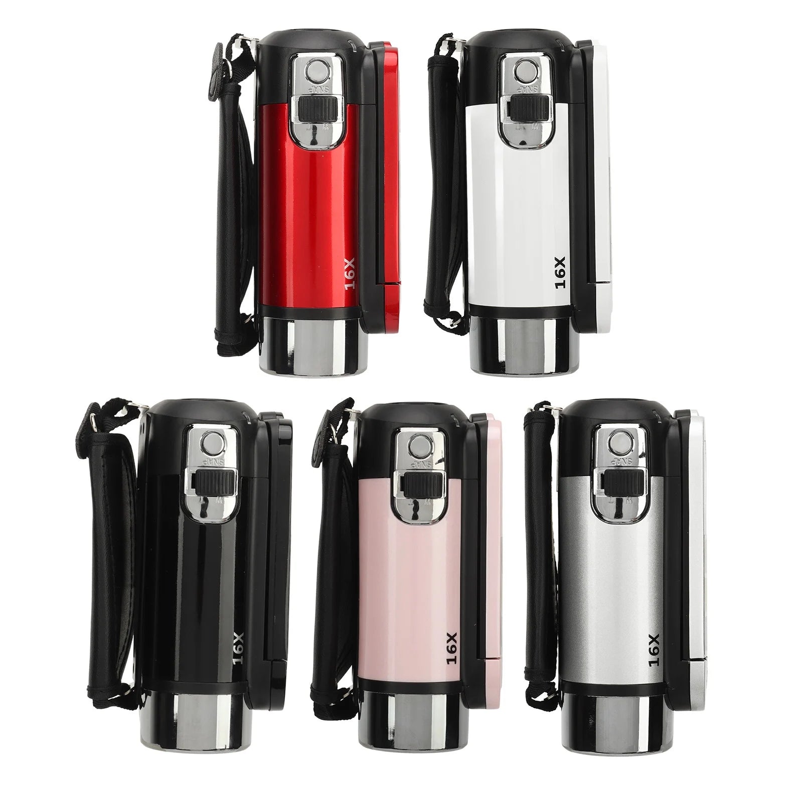 D90 1080P 16MP Digital Camera with 2.4" Rotatable Screen & 16X Zoom