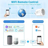 EU Tuya WiFi Smart Plug 16A/20A with Power Monitoring & Voice Control