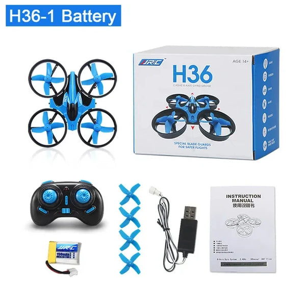 JJRC H36 Mini RC Drone with 6-Axis Gyro & 360° Flip Function
