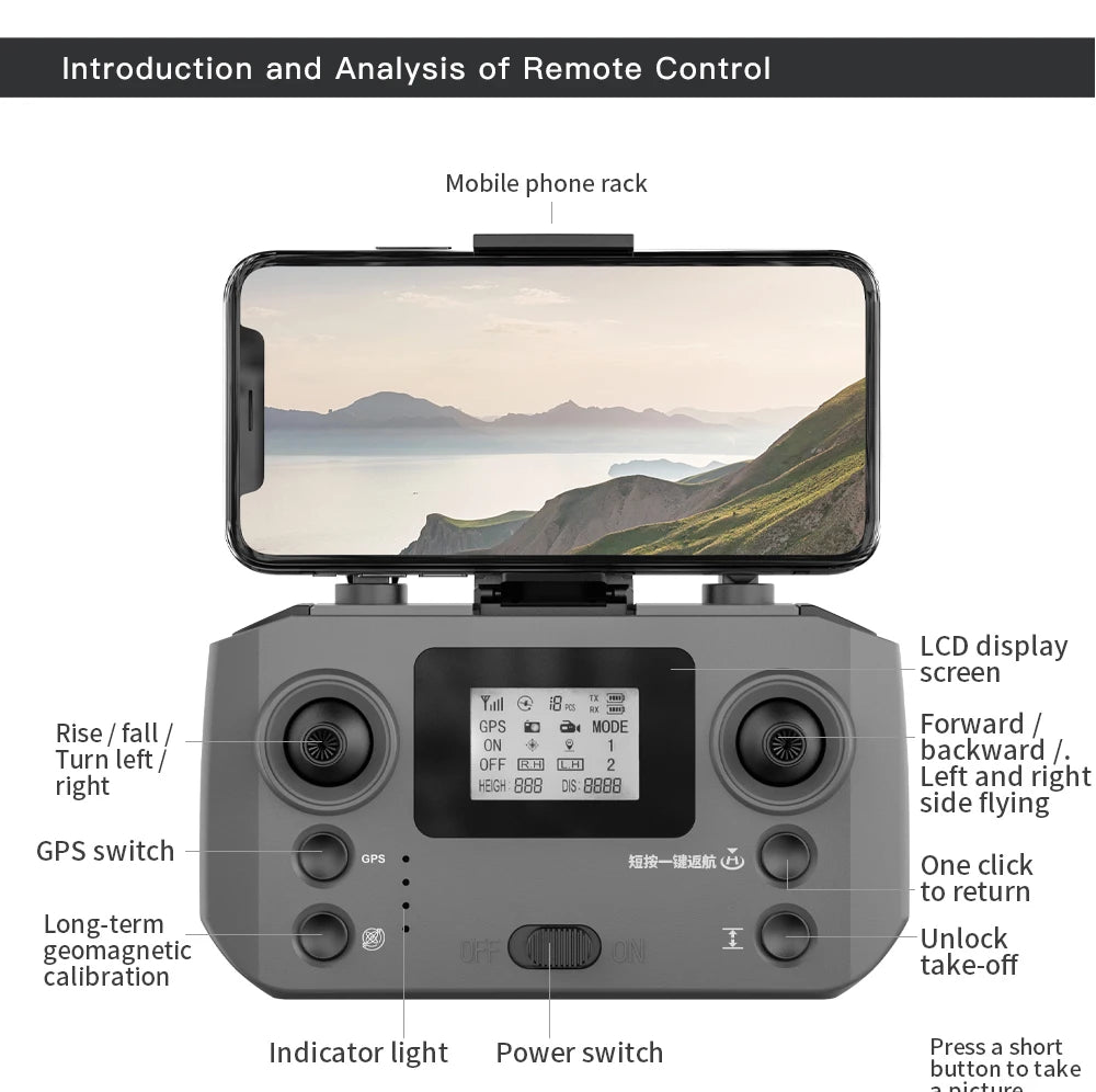 L600 PRO MAX 4K GPS Drone – Dual Camera, 3-Axis Gimbal & 360° Obstacle Avoidance
