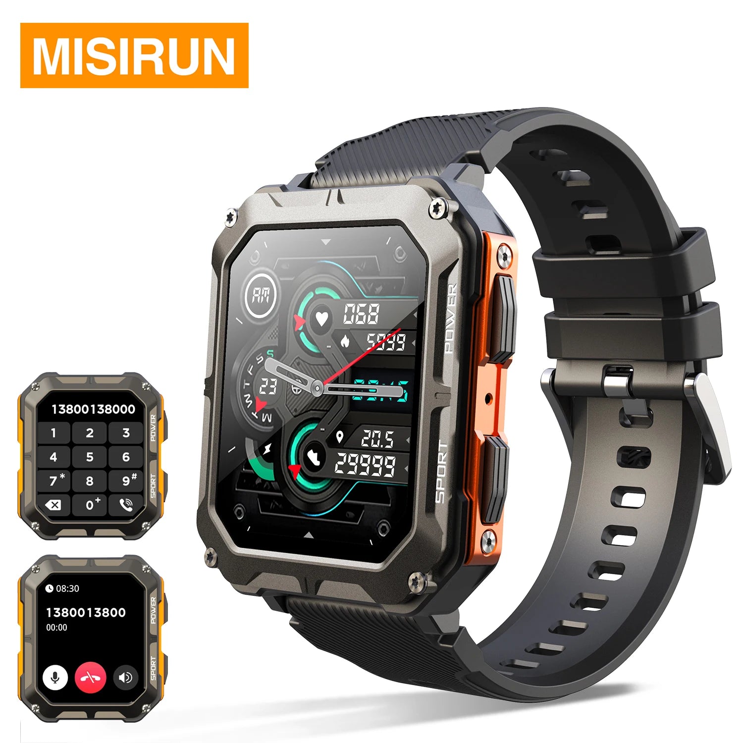 C20 Pro Smart Watch with Voice Assistant