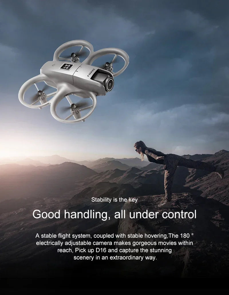Xiaomi D16 Mini 8K Dual Camera GPS Drone with 180° Adjustable Lens & Obstacle Avoidance