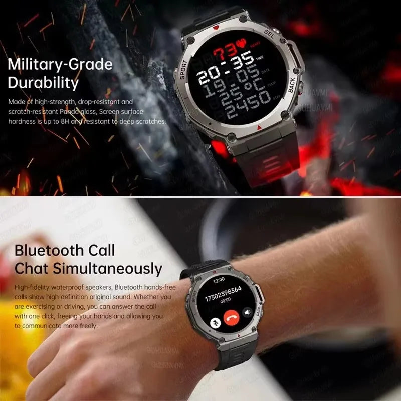 T-Rex 3 Ultra GPS Military Smartwatch