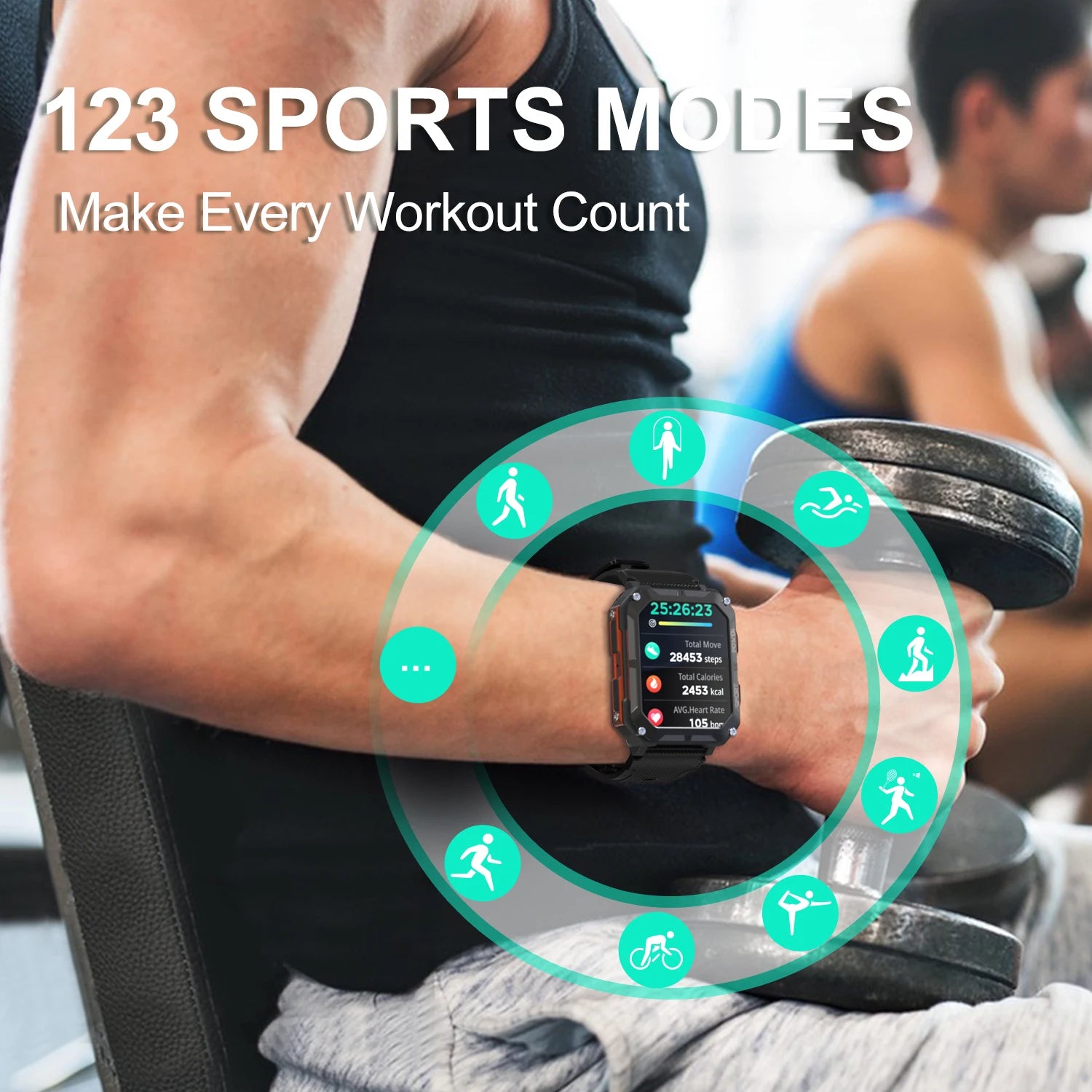 C20 Pro Smart Watch with Voice Assistant