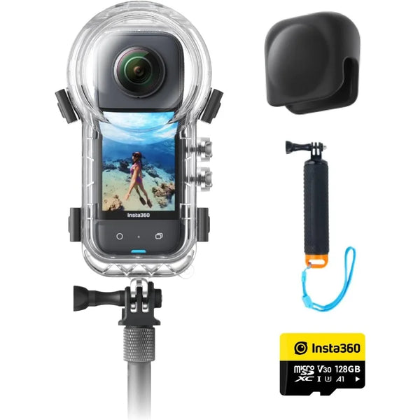 X3 Waterproof 360 Action Camera – 5.7K HDR & 72MP